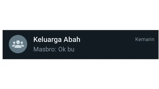 6 Nama Grup WhatsApp Keluarga Ini Kelewat Gaul, Kocak