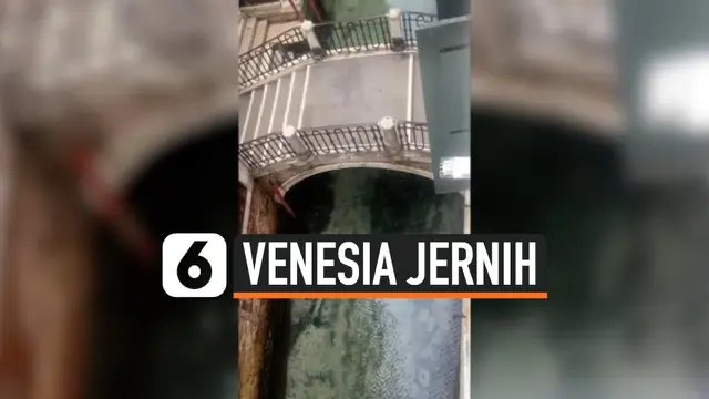 VIDEO: Kanal Venesia Jadi Jernih Seiring Lockdown Italia