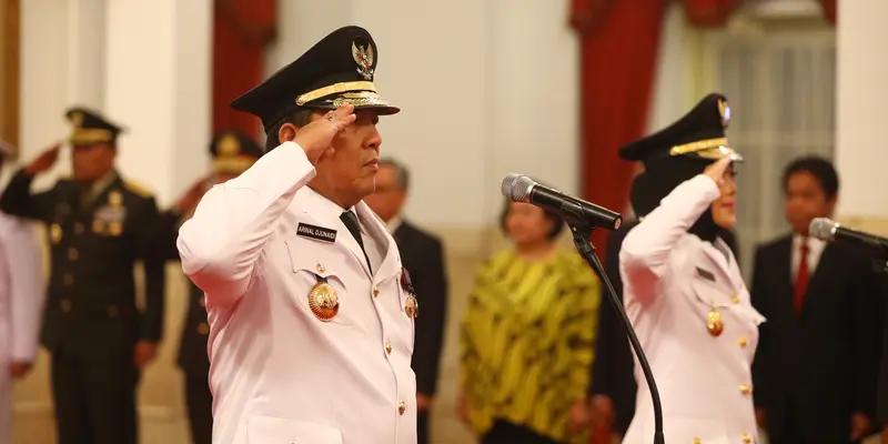 Pelantikan Gubernur dan Wagub Lampung