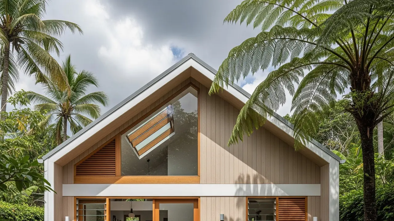 9 Inspirasi Rumah Kecil Hemat Energi dengan Ventilasi Alami, Desain Efisien Hunian Nyaman