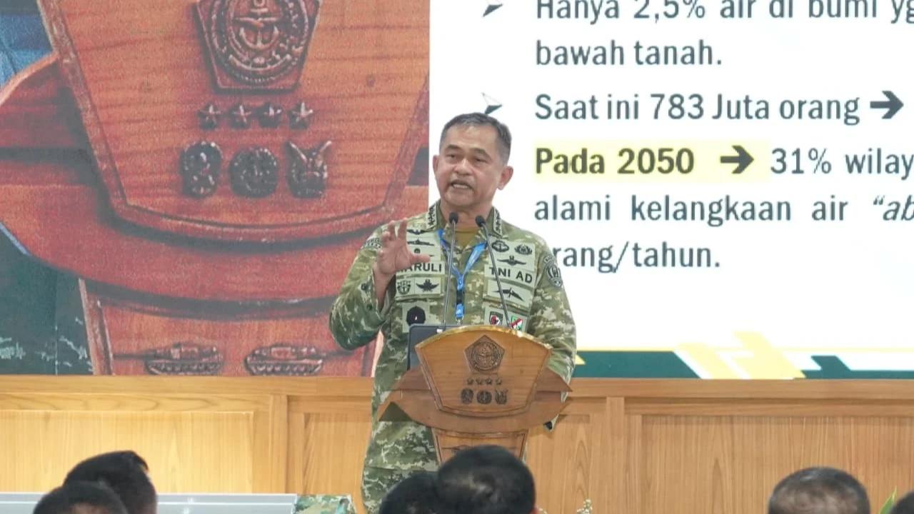 FOTO: Kasad Maruli Paparkan Program TNI AD untuk Kesejahteraan Warga