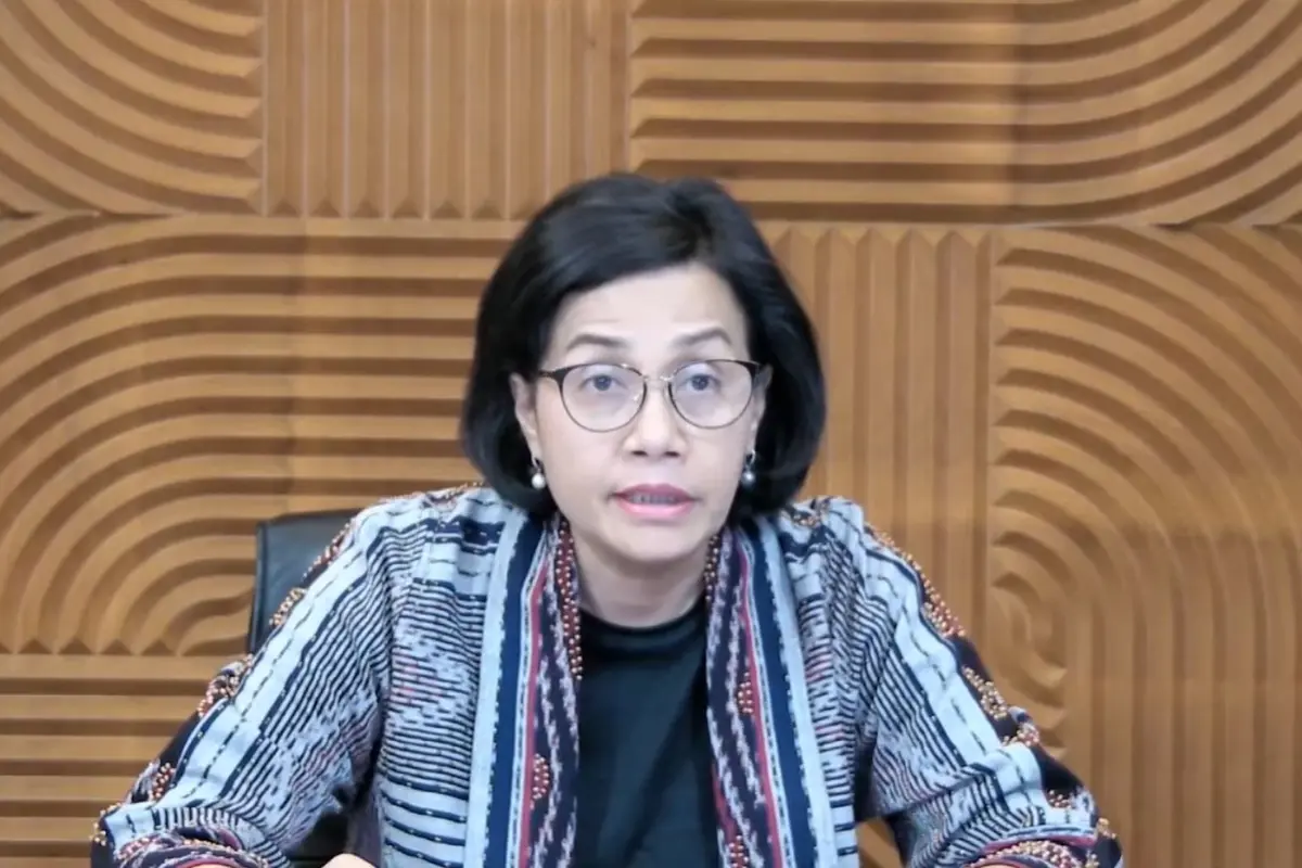 Menteri Keuangan (Menkeu) Sri Mulyani Indrawati  dalam Konferensi Pers APBN KiTa November 2022, Kamis (24/11/2022).