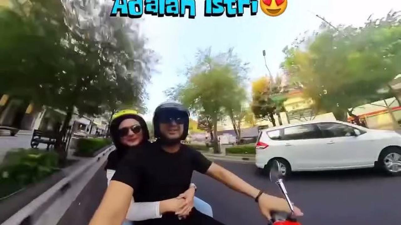 Momen Hengky Kurniawan Motoran Boncengan Bareng Sonya Fatmala, Akui Kini di Fase Teman Satu-satunya Adalah Istri
