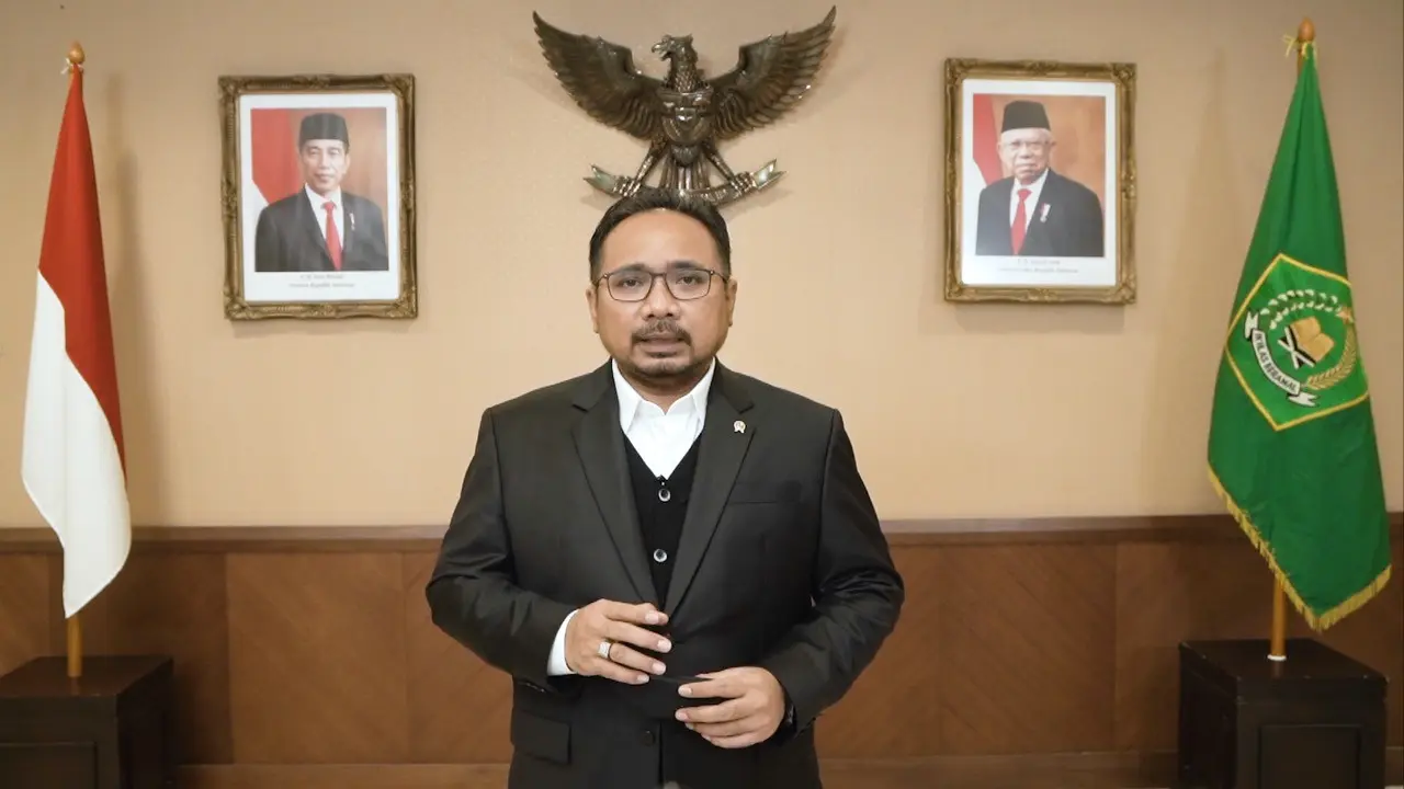 Menteri Agama (Menag) Yaqut Cholil Qoumas