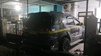 mobil fortuner politisi demokrat dibakar anggota DPRD dari PAN (Liputan6.com/istimewa)