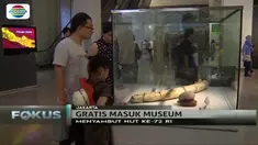 Sambut HUT ke-72 Kemerdekaan RI, Kementerian Pendidikan dan Kebudayaan menggratiskan biaya masuk museum selama Agustus.