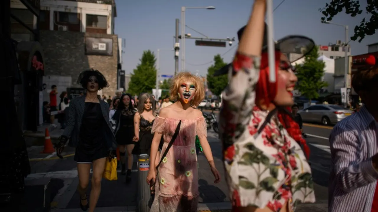 Pawai LGBT untuk pertama kalinya dalam sejarah digelar di Korea Selatan (AFP/Ed Jones)