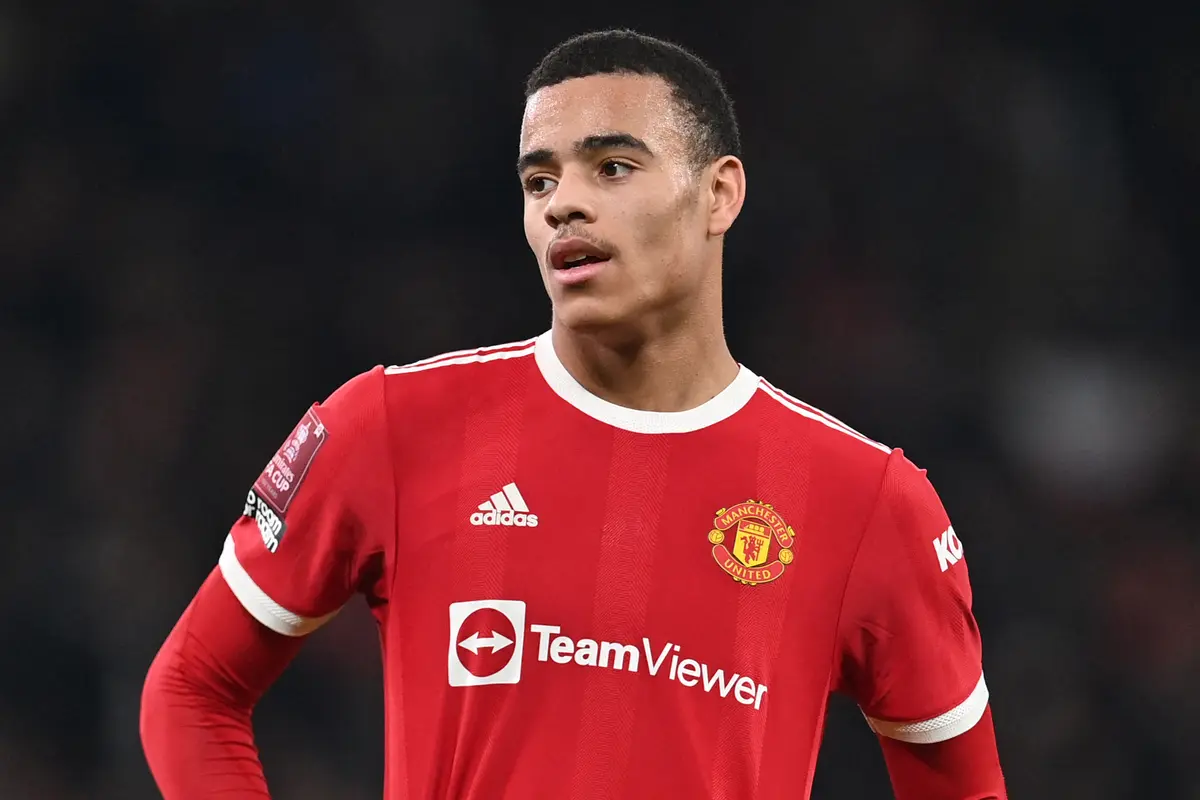 Pemain Manchester United Mason Greenwood