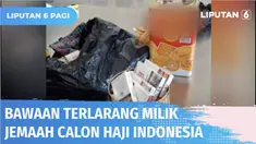 Pihak Bandara Amir Muhammad bin Abdul Aziz, Madinah, masih saja menemukan bagasi jemaah calon haji Indonesia yang membawa barang-barang yang tidak boleh dibawa.
