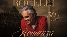 Andrea Bocelli Akan Gelar Konser di Jakarta dan Borobudur, Satu-satunya di Asia Sepanjang 2026