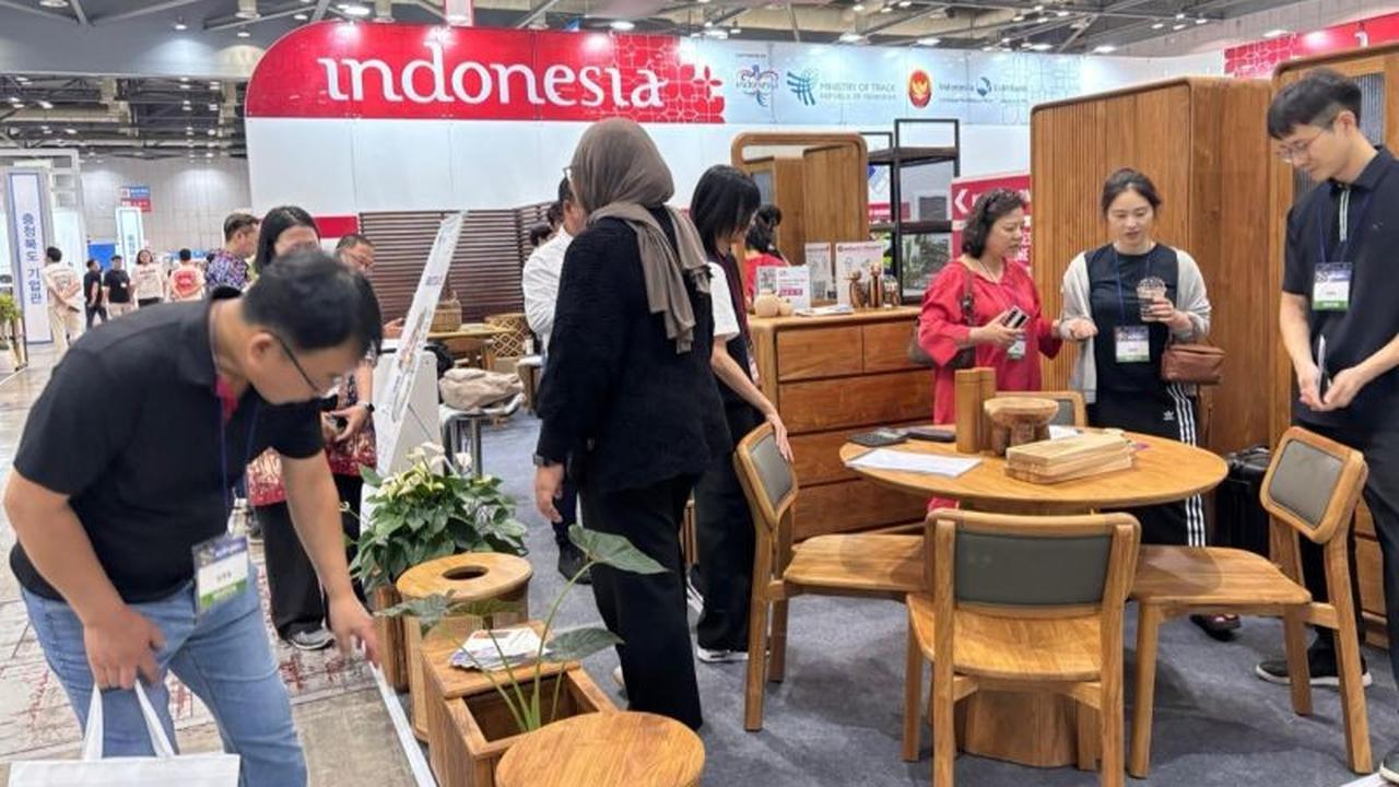 Wow, Ekspor Furnitur Indonesia ke Korea Selatan Capai Potensi Transaksi USD3,07 Juta di KOFURN 2025!