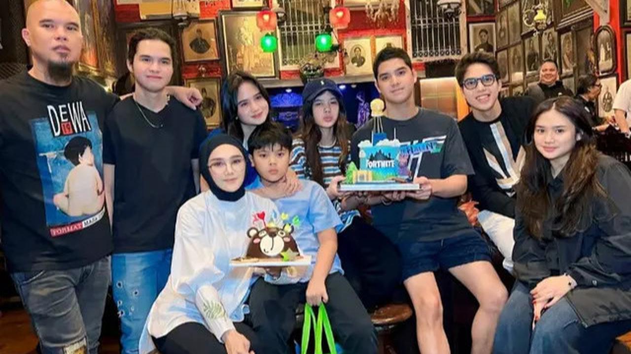 Potret Kedekatan Mulan Jameela dengan Putra Sambungnya, Ikut Gladi Persiapan Siraman Al Ghazali