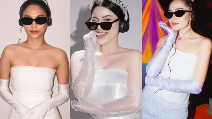 Adu Gaya Azizah Salsha, Felicya Angelista, dan Yasmine Wildblood Princess Diaries Jadi Ikon Favorit di Halloween 2024