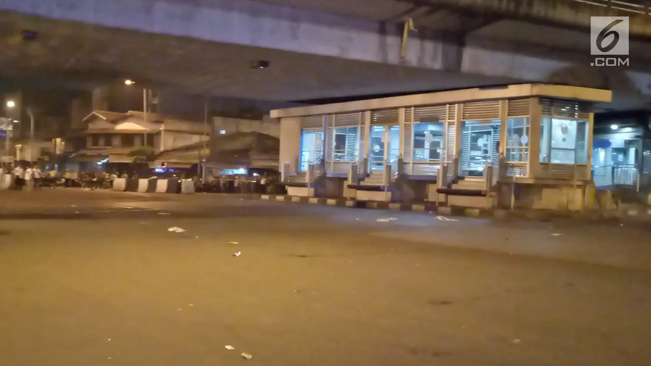 Ini Halte Tempat Terjadinya Ledakan di Kampung Melayu