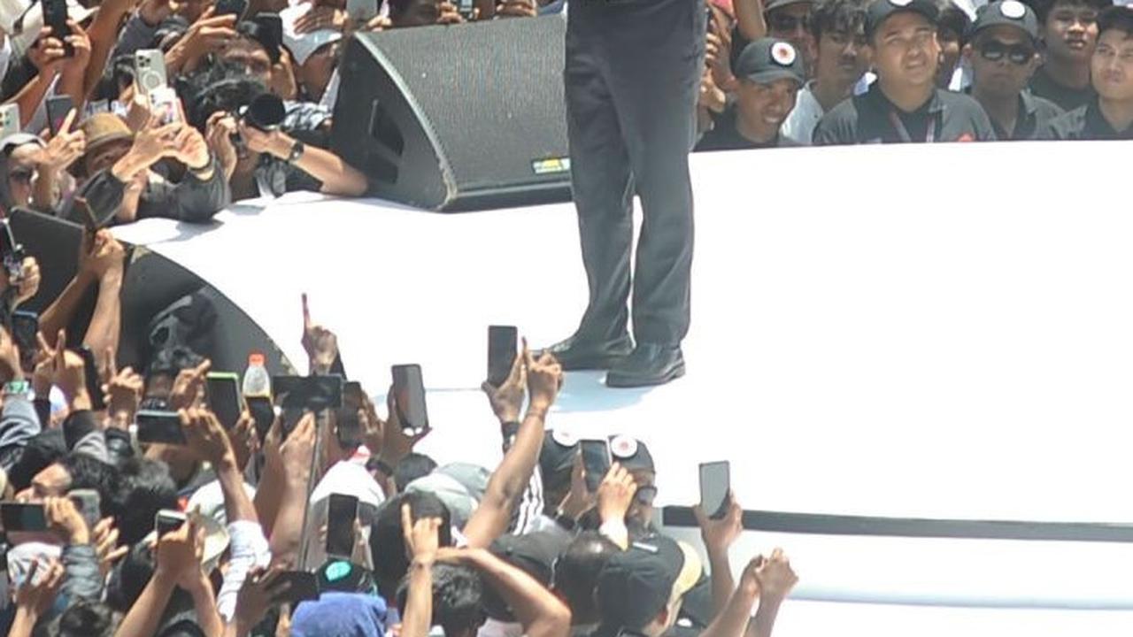 VIDEO: Bergetar Suara Anies di Kampanye Akbar, Klaim Jutaan Orang Hadir Serukan Perubahan