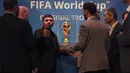 Pada Piala Dunia 2022 Qatar nanti, Iran akan tergabung ke dalam Grup B bersama Timnas Inggris, Amerika Serikat, dan Wales. (AP/Vahid Salemi)
