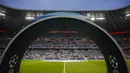 Suasana jelang laga perempat final leg pertama Liga Champions antara Bayern Munchen melawan Benfica di Stadion Allianz Arena, Jerman, Rabu (6/4/2016) dini hari WIB. Munchen menang 1-0 atas Benfica. (AFP/Odd Andersen)