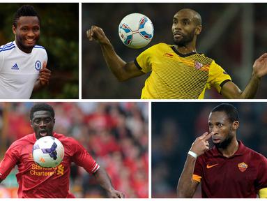 Banyak bibit-bibit pesepak bola handal yang berasal dari Benua Afrika, hal ini membuat banyak klub Eropa berburu pemain kesana. Berikut 10 pesepak bola Afrika dengan penghasilan tertinggi. (AFP)