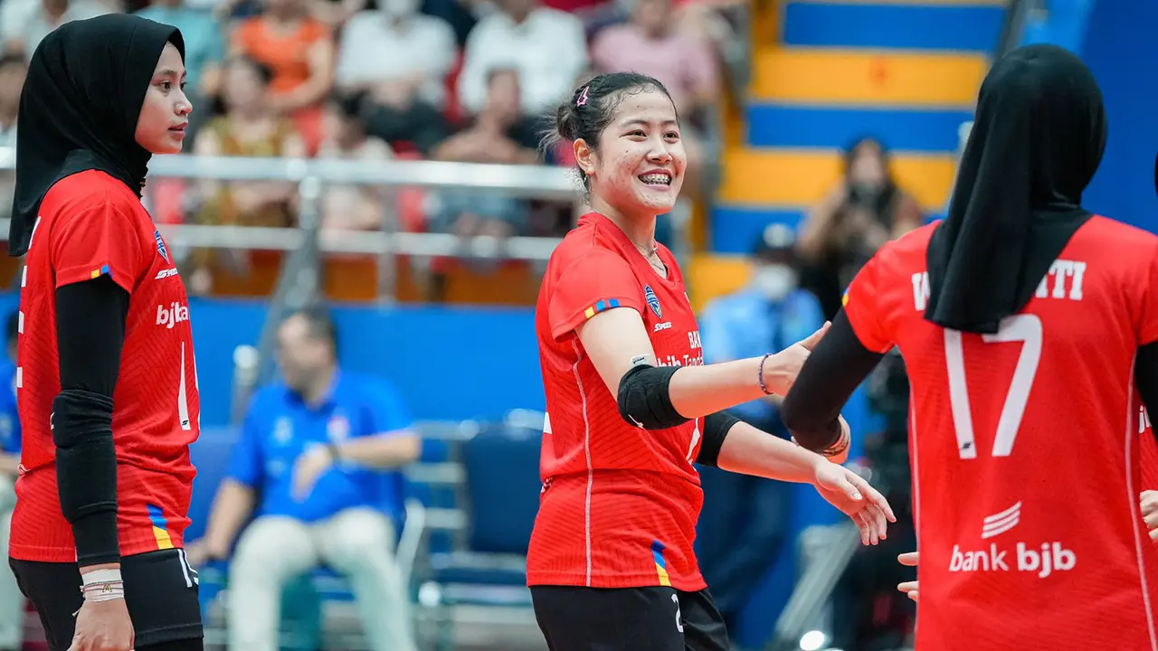 SEA V League 2023 Putaran Pertama: Timnas Bola Voli Putri Indonesia vs Filipina