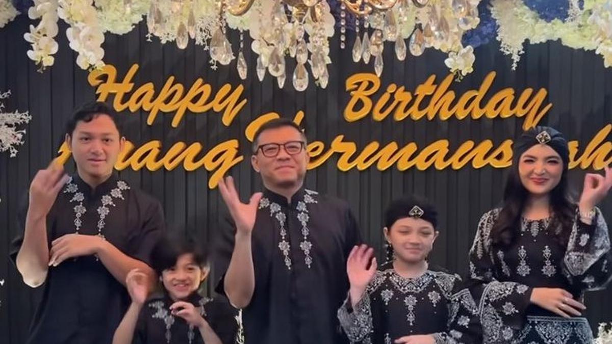 Elegan dan Serasi! Gaya Sarimbit Keluarga Ashanty di Perayaan Ulang Tahun Anang Hermansyah