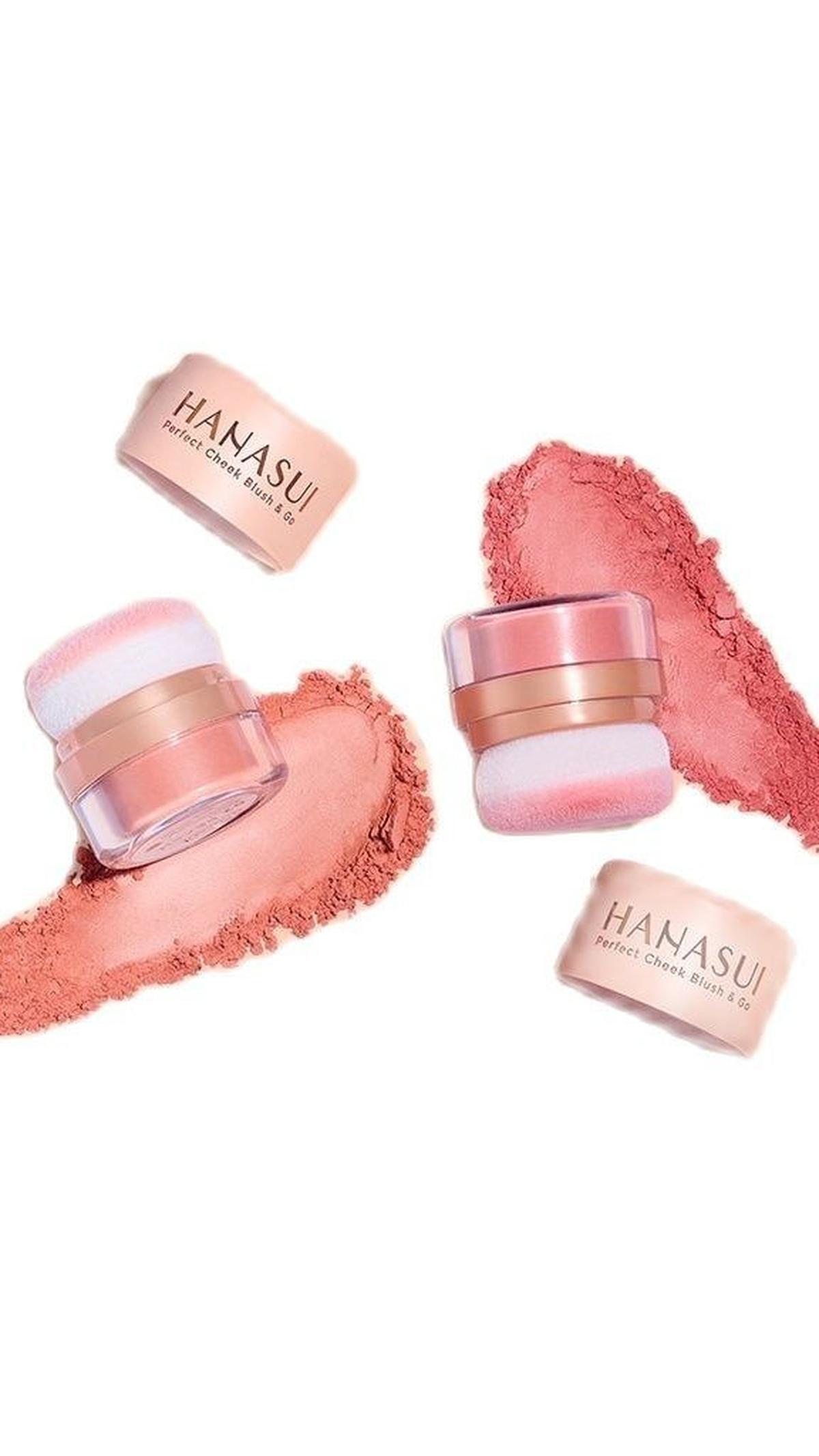 1. Hanasui Perfect Cheek Blush &amp; Go<br>