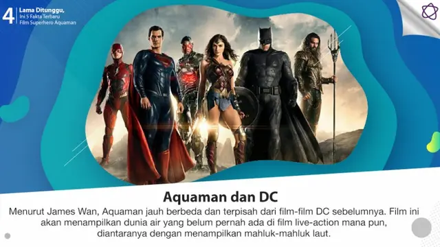 [Bintang] Lama Ditunggu, Ini 5 Fakta Terbaru Film Superhero Aquaman