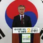 Moon Jae-in, salah satu calon yang maju dalam pilpres Korsel 2017 (AP/Ahn Young-joon)