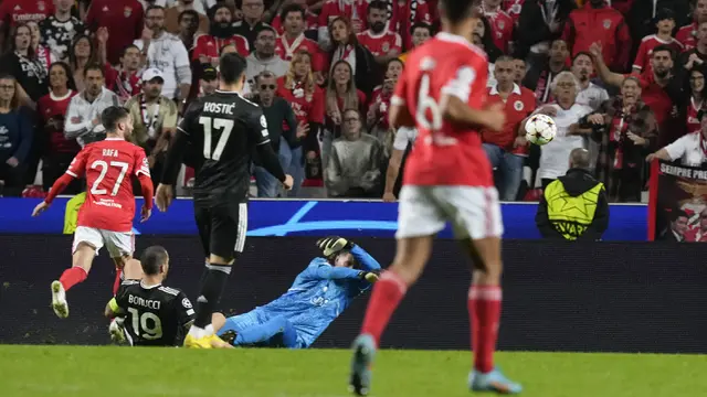 Foto: Dibekuk Benfica, Juventus Tersingkir di Fase Grup Liga Champions 2022 / 2023
