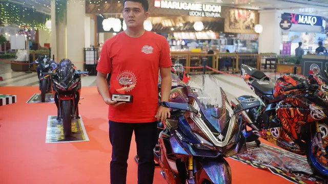 Iksan Adityo Mulyo Memenangkan Kelas Sport Fairing HMC 2023 Seri Pekanbaru
