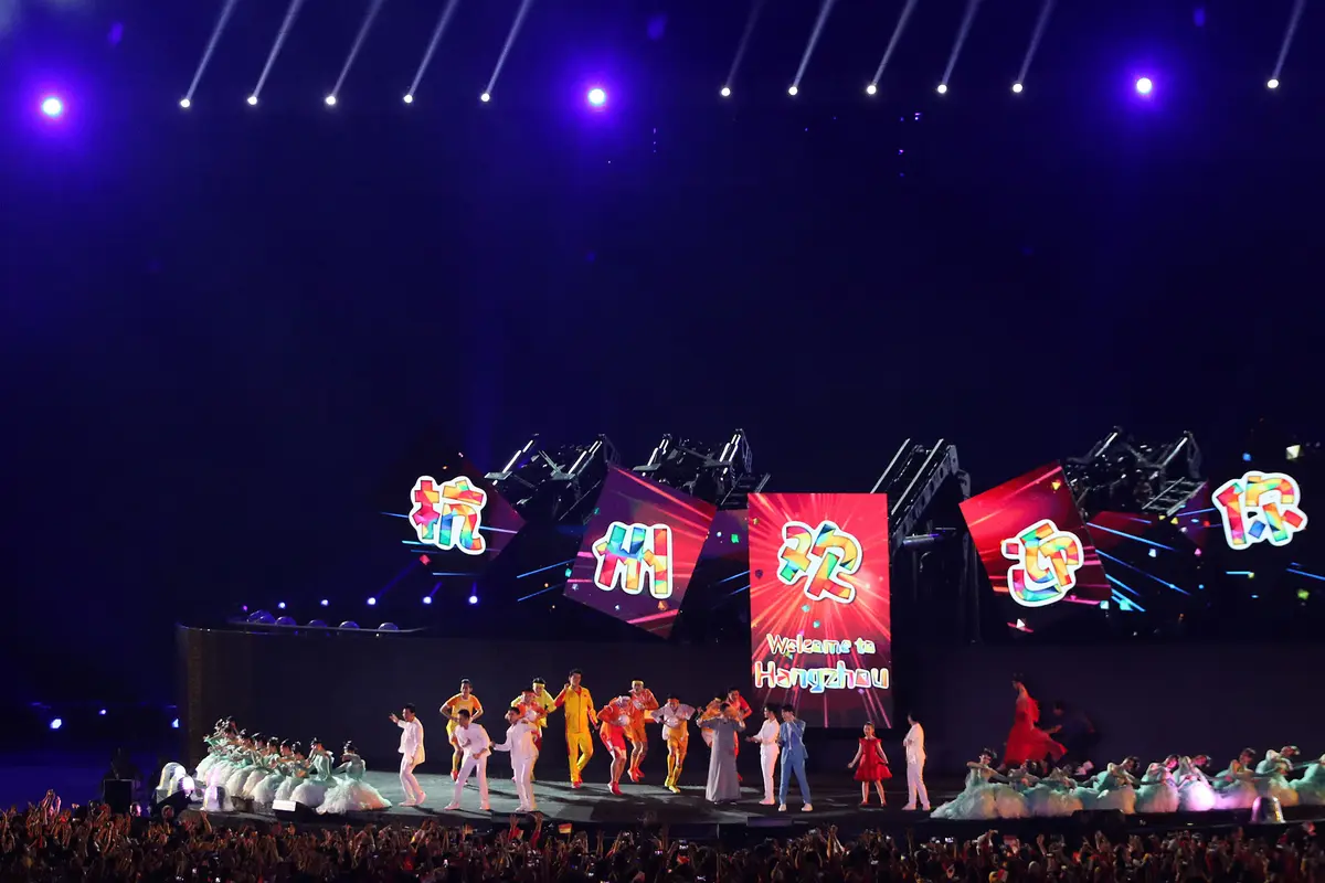 Penyambutan Kota Hangzhou Sebagai Tuan Rumah Asian Games 2022
