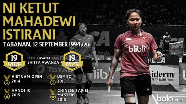 Ni Ketut Mahadewi Istirani (Bola.com/Adreanus Titus)