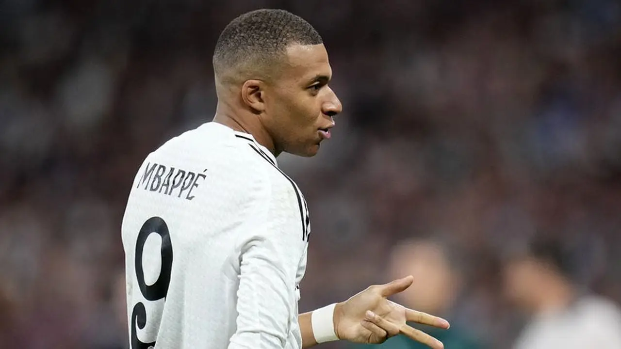Liga Champions 2024/25: Penyerang Real Madrid, Kylian Mbappe (c) AP Photo/Manu Fernandez