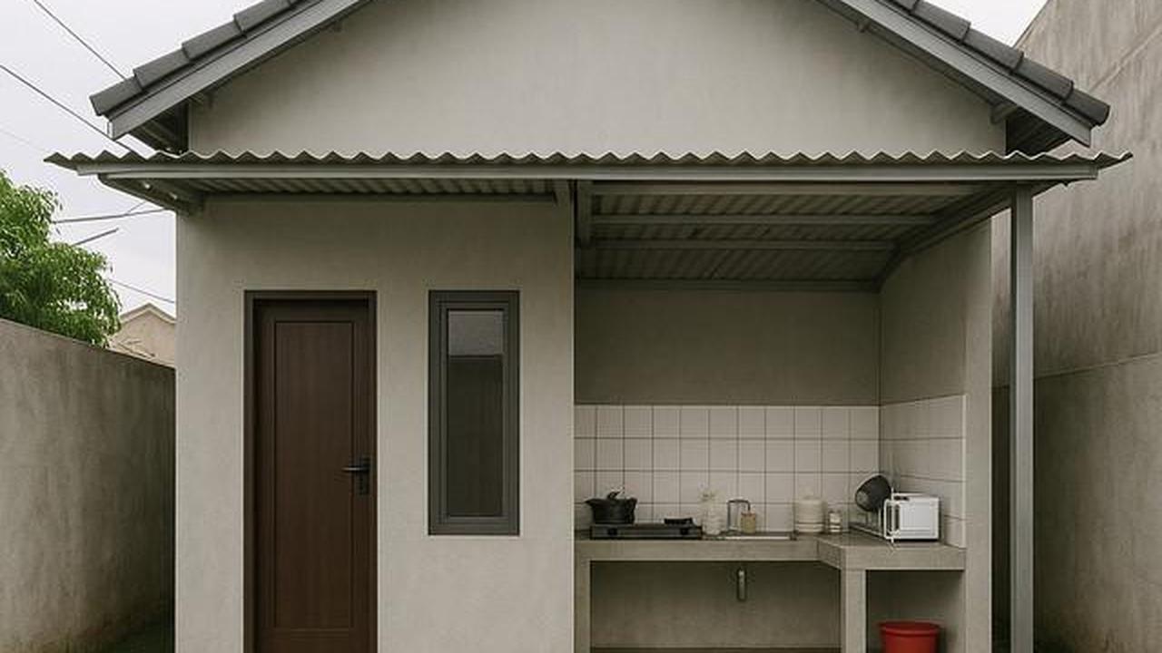 7 Desain Rumah Minimalis Rp50 Jutaan dengan 2 Kamar