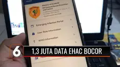 Ngeri, sebanyak 1,3 juta data pengguna aplikasi Electronic Health Alert Card (eHAC) diduga bocor. Pemerintah meminta warga untuk tidak panik.