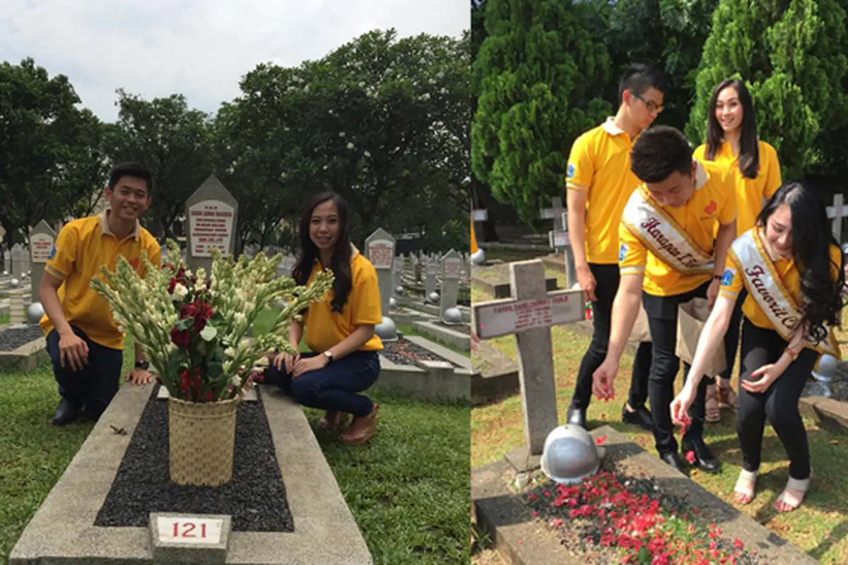 Peringati Festival Qing Ming Koko Cici DKI Ziarah ke TMP Kalibata