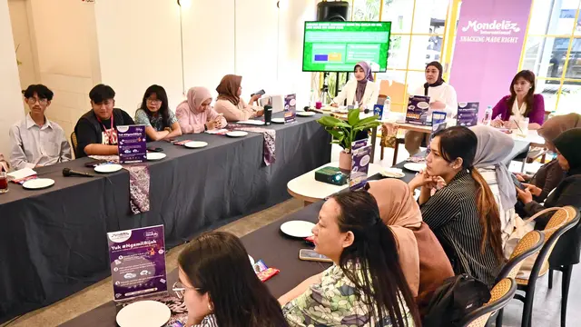 Ilustrasi media gathering/Mondelez Indonesia