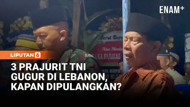 3 Prajurit TNI Gugur di Lebanon, Kapan Dipulangkan?