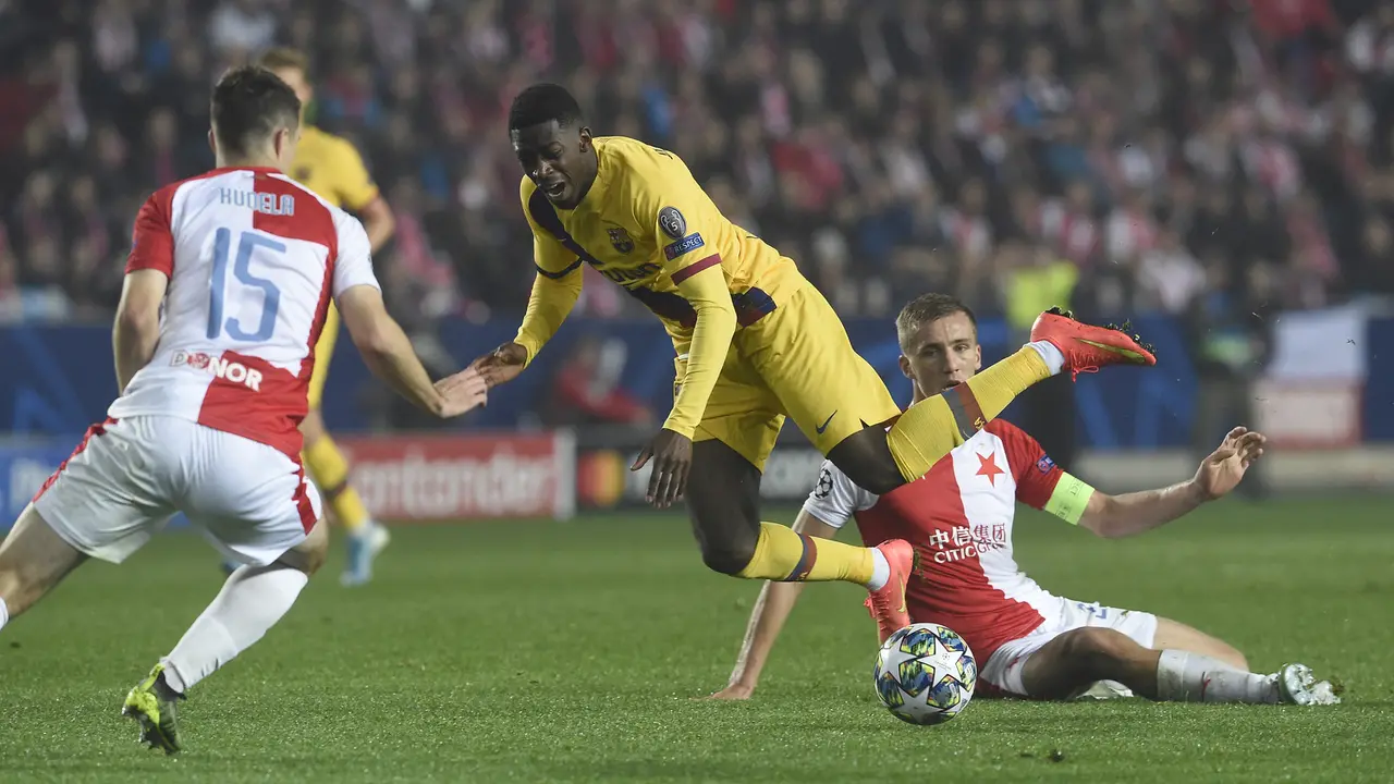 Foto: Melihat Aksi Ondrej Kudela, Bek Tengah Anyar Persija Jakarta saat Hadapi 8 Pemain Top Eropa Bersama Slavia Praha