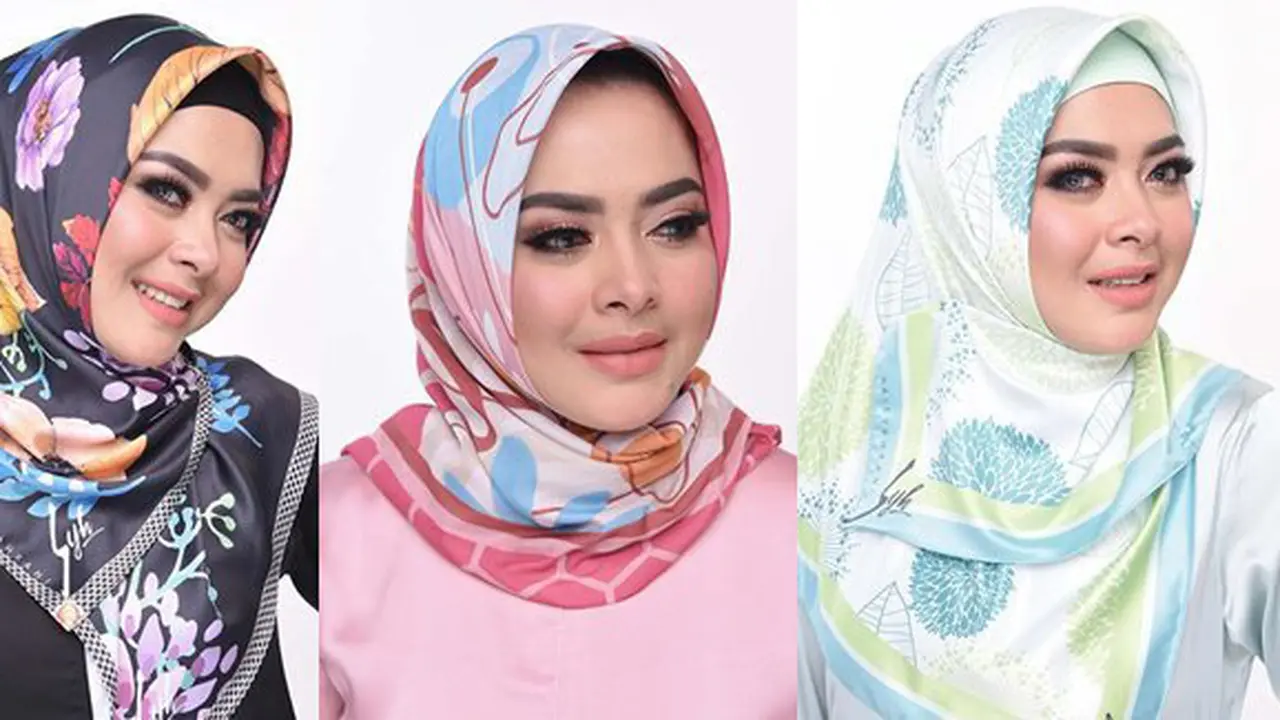 Aisyahrani berikan tutorial pakai hijab/copyright: instagram/syh55