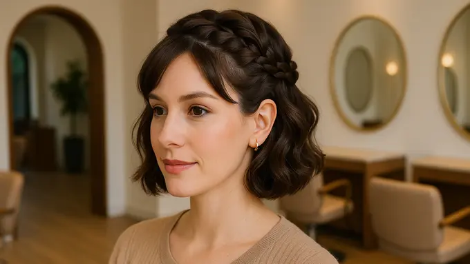 Rambut Model Butterfly Pendek untuk Wanita Karier Usia 30an