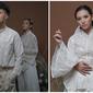 Vidi Aldiano dan Sheila Dara tampil menawan dengan outfit kimono putih. (Sumber: Instagram/willymulyadi27)