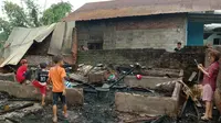 Gara-gara tak diberi uang oleh orang tua, pria di Binjai tega bakar rumah (Ist)