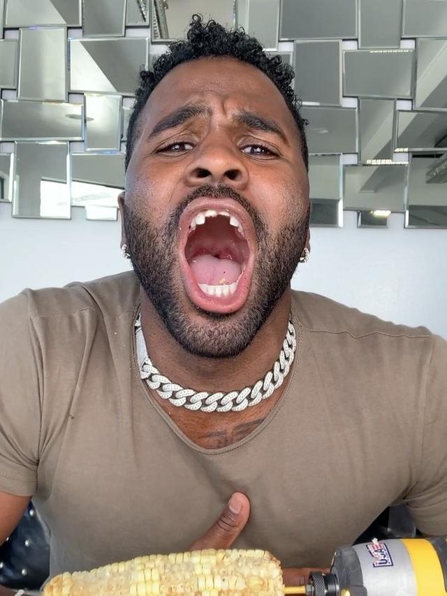 Jason Derulo Makan Jagung Pakai Bor Demi Konten Tiktok Giginya Malah Rontok Showbiz Liputan6 Com