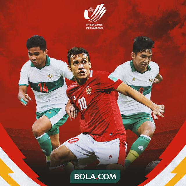 SEA Games - Ilustrasi Timnas Indonesia: Asnawi Mangkualam, Egy Maulana Vikri, Witan Sulaeman