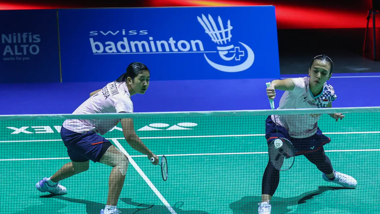 Febriana Dwipuji Kusuma/Amallia Cahaya Pratiwi - Swiss Open 2025 - Bulu Tangkis
