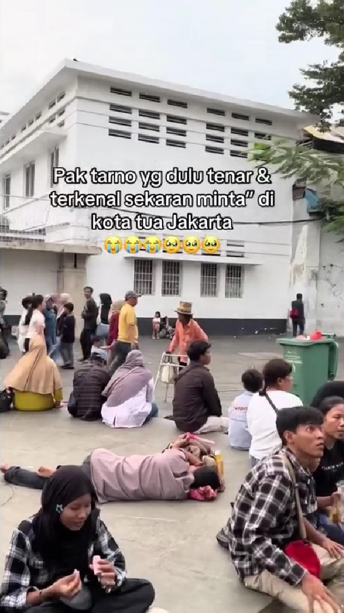 Viral! Sosok Diduga Pak Tarno Ngemis di Kota Tua, Ini Klarifikasi dan Penjelasannya