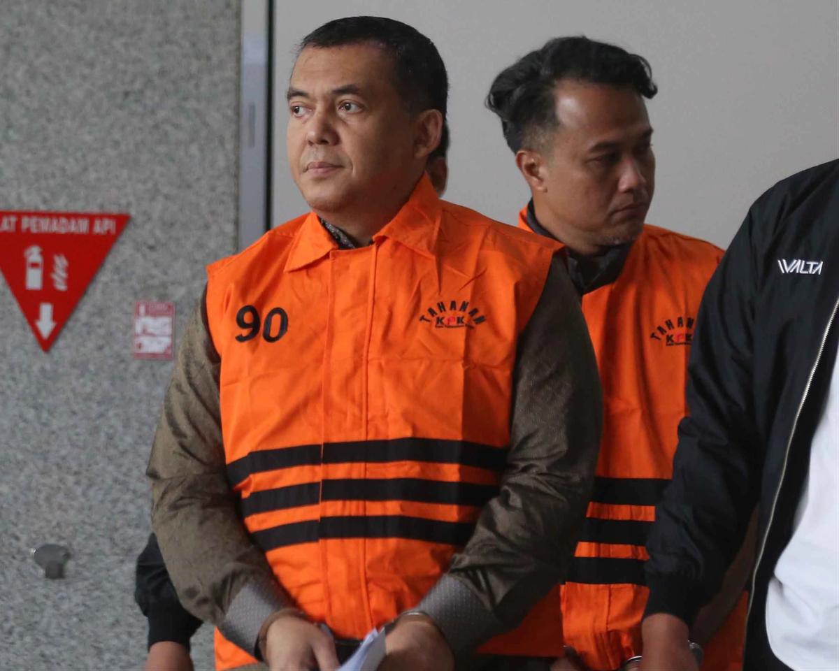 FOTO:  Wamen Imipas Silmy Karim Resmi Ditahan KPK