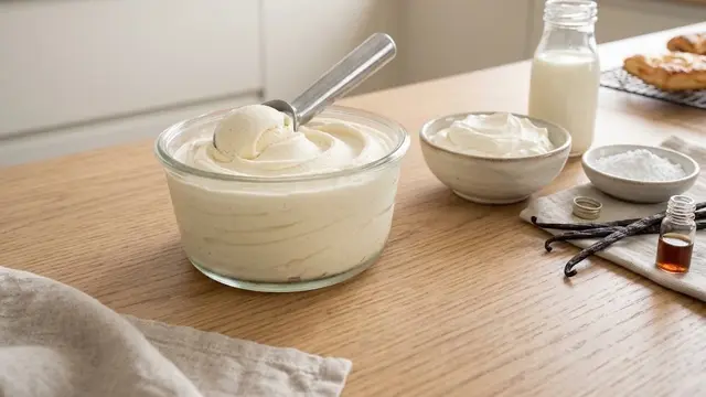 Resep croffle es krim homemade