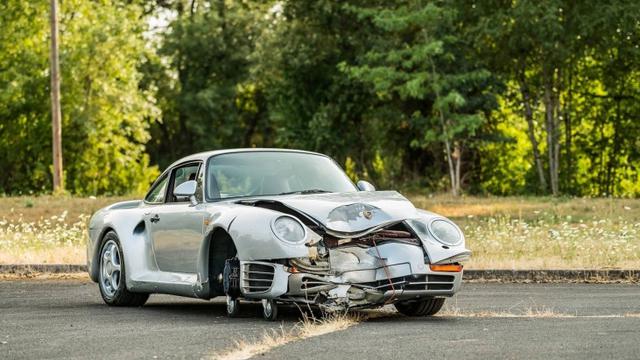 Porsche 959 Komport kecelakaan