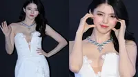 Gaya Han So Hee Curi Perhatian Pakai Gaun Backless dan Berbelahan V di Acara Boucheron. (Dok: IG&nbsp;https://www.instagram.com/xeesoxee/?hl=en)